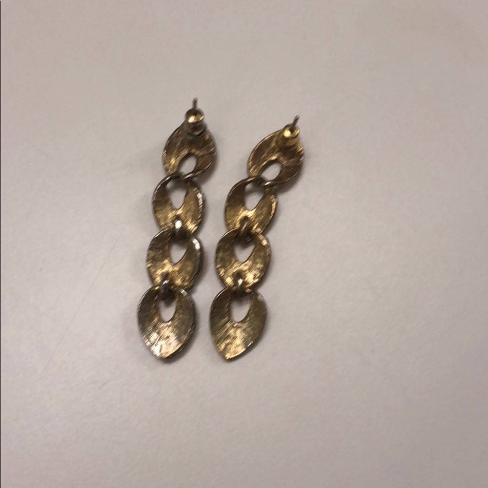 Vintage 80’s pink and blue earrings - Picture 2 of 2